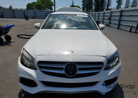 2016 Mercedes-Benz C 300 from USA, damaged, VIN 55SWF4JB0GU130337